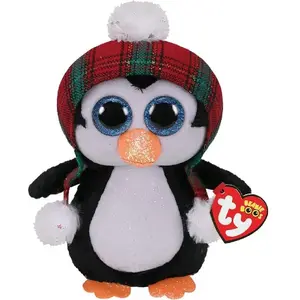 Peluche Ty Beanie Boo's Small Pingouin de Noël pas cher