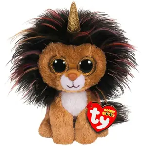 Peluche TY Beanie Boo's Small Ramsey le Lion Licorne pas cher