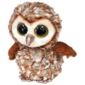 Peluche Ty Beanie Boo's Small Percy la Chouette 15 cm pas cher
