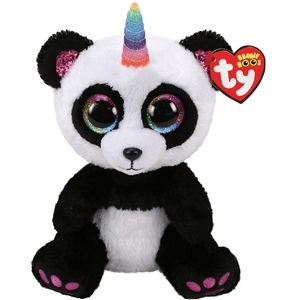 Peluche Ty Beanie Boo's Paris Panda 24 cm pas cher
