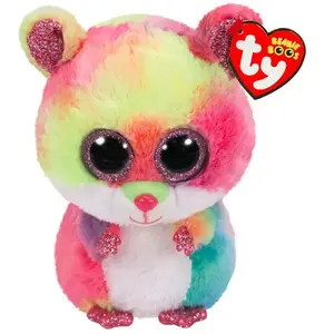Peluche Ty Beanie Boo's Rodney le hamster Moyen pas cher