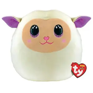 Peluche TY Squish A Boos Coussin Medium Fluffy le mouton