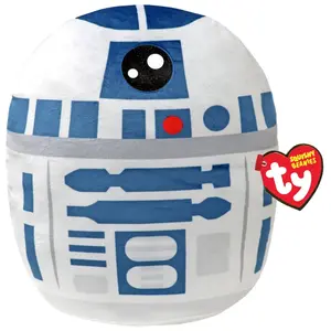 Peluche Ty Star Wars Squish a boos Medium R2D2 40 cm pas cher