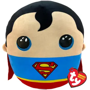 Peluche en forme de coussin TY DC Comics Superman 20 cm