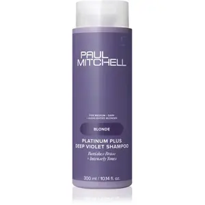Paul Mitchell Platinum Plus Deep Violet Shampoo 300ml pas cher