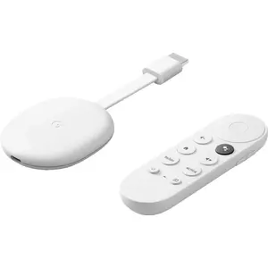 Passerelle multimédia Google Chromecast 4K avec Google TV pas cher