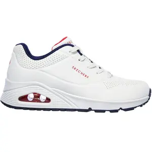 Comparateur de prix : Skechers Uno Stand on Air Femme Basket Rouge Red Durabuck Red 41 EU