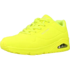 Skechers Uno - Night Shades Dames Sneakers - Geel - Maat 40 pas cher