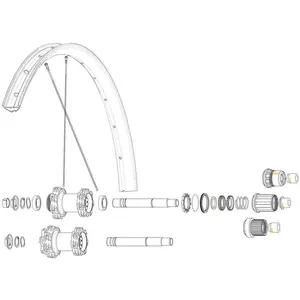 Mavic Rayons Kit 14 Rear Non Drive Side Edeemax 29´´ pas cher