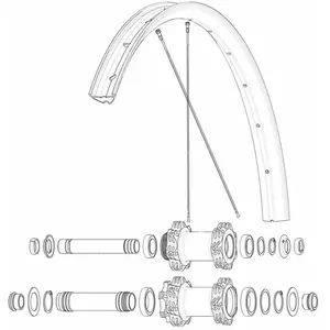 Mavic Rayons Edeemax 30 29´´ pas cher