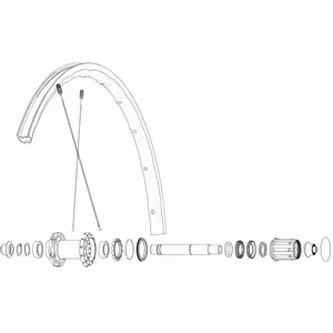 Mavic Rayons Kit 12 Rear Ksyrium Sl Nds pas cher