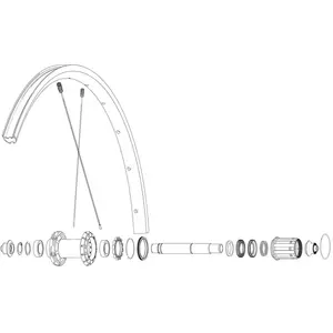 Mavic Jante De Route Rear Ksyrium S Rb pas cher