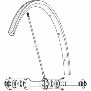 Mavic Rayons Kit 10 Front/rear Rsys 2020 pas cher