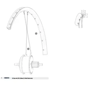 Mavic Jante De Route Rear Ebm Allroad S pas cher