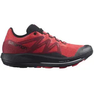 Salomon, Hommes, Chaussures de randonnée, Pulsar Trail (42 2/3), Rouge pas cher