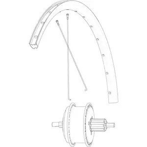Mavic Jante De Route Rear Ksyrium S Disc Ebm pas cher