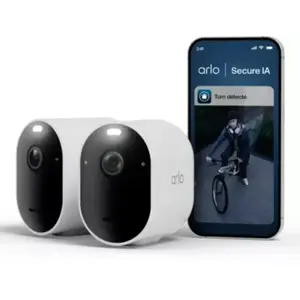 Caméra de surveillance ARLO Pack de 2 caméras 2K+ extérieur Pro6 pas cher