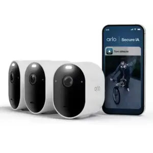 Caméra de surveillance ARLO Pack de 3 caméras 2K+ extérieur Pro6 pas cher