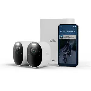 Arlo ULTRA 3 SPOTLIGHT CAMRA 2-PACK, ULTRA 3 (3840 x 2160 pixels), Cam... pas cher