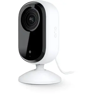 Arlo Essential 2K Indoor 1-CAM (48035773), Caméra réseau, Blanc pas cher