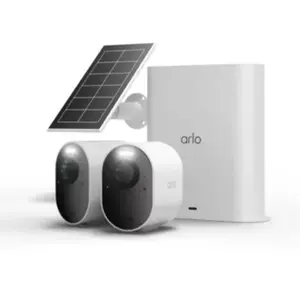 Caméra de surveillance ARLO Pack 2cam.ext. 4K Ultra3+panneau solaire pas cher