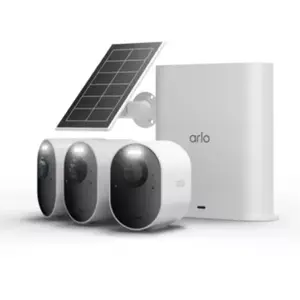 Comparateur de prix : Caméra de surveillance ARLO Pack 3cam.ext. 4K Ultra3+panneau solaire