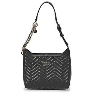 Handtas Guess ANNING SHOULDER BAG Zwart