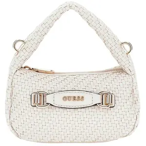 GUESS Schoudertas Handtas Francy Mini Hobo Bag Shell Roze pas cher