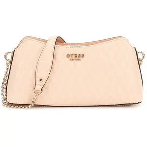 Guess, Femmes, Sac à main, Betula Top Zip Shoulder Bag, BeigeVendu pargalaxus