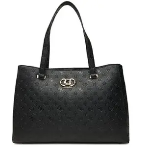 GUESS Sac à épaule noir pour femme - Salinge Tote Bag 315253