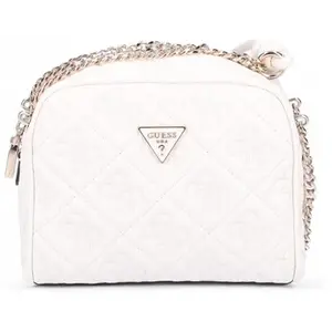 GUESS Sac à épaule bandoulière crème pour femme - Adelasia Crossbody Camera Bag Creme White 310206 pas cher