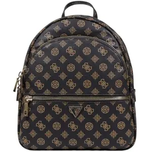 GUESS Sac à dos de loisirs brun foncé brun clair pour femme - Manhatte... pas cher