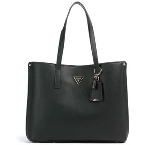 Comparateur de prix : GUESS Schoudertas Shopper Meridian II Girlfriend Tote Black Zwart