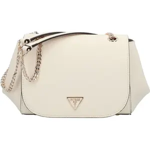 Guess, Sac à main, Talent Schultertasche 23 cm, Blanc pas cher