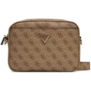 Guess, Femmes, Sac à main, Meridian II Umhängetasche 24 cm, Beige, Marron pas cher