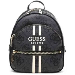 GUESS Sac à dos de loisirs noir gris foncé pour femme - Manhatten II B... pas cher
