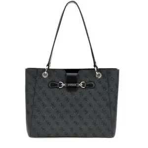 GUESS Logo Nolana Noel Tote Coal, Logo Coal, 35 x 25,5 x 9 cm pas cher