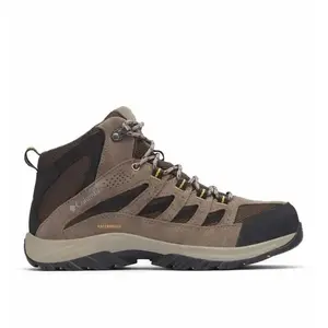 Columbia CRESTWOOD MID WATERPROOF Homme Chaussure de marche, Cordovan,...