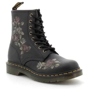 Comparateur de prix : Dr Martens Dr Martens - Boots 1460 En Cuir Smooth À Lacets - Noir - 37