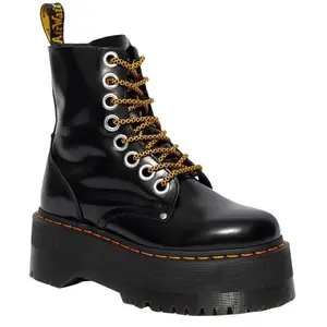 Dr Martens Dr Martens Boots Plateformes En Cuir Jadon Max - Black Buttero - 41