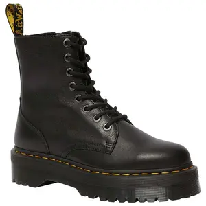Dr Martens Dr Martens Boots Plateformes Jadon Iii En Cuir - Black Pisa - 40 pas cher