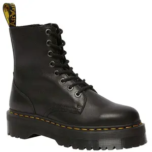 Dr Martens Dr Martens Boots Plateformes Jadon Iii En Cuir - Black Pisa - 37 pas cher