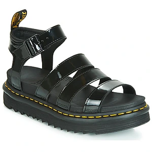 Dr. Martens, sandals Femme, Black Patent Lamper, 36 EU pas cher