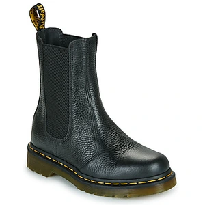 Boots Dr. Martens 2976 Hi Chelsea Boot Black Milled Nappa femme pas cher