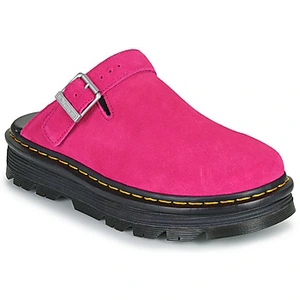 Mules Dr. Martens ZebZag Mule Mule Fuchsia Pink EH Suede femme pas cher
