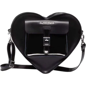 Dr Martens Hearts Leather Heart Backpack Noir pas cher