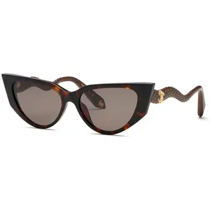Roberto Cavalli Lunettes De Soleil Pour Femme Src128m Cat Eye pas cher