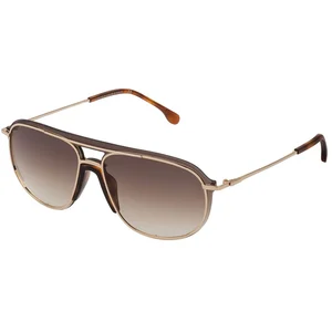 Lunettes de soleil masculines Lozza Rxzzer23 Golden pas cher