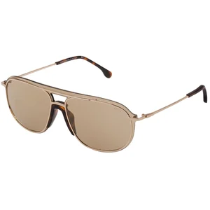 Lunettes de soleil masculines Lozza Rxzzer23 Golden pas cher