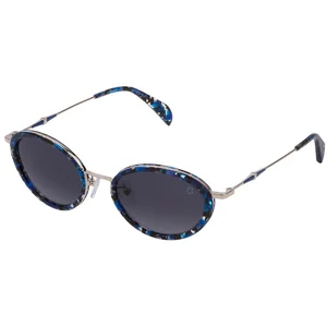 Comparateur de prix : Lunettes de soleil - TOUS - STO388-5101H6 - Aviator - Bleu Havane - Verres Gris